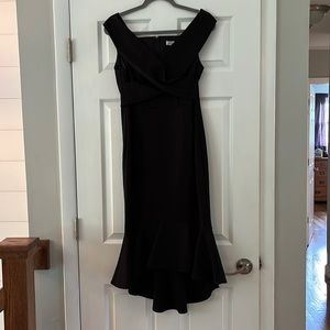 Black mid mermaid dress